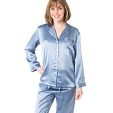 Women's Mulberry Silk Pajama Set Twilight - Silk Pajama - Forster's Finery Fine Silk Products