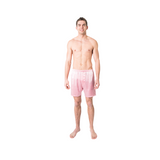 Men's Pink Mulberry Silk Boxer Short with button bly - Silk Boxer Shorts - Forster's Finery Fine Silk Products