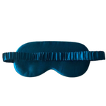 Silk Sleep mask Azure -  Silk Sleep Mask - Forster's Finery Fine Silk Products