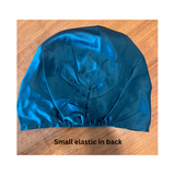 Silk Night Cap/Bonnet Azure - Silk Night Cap - Forster's Finery Fine Silk Products