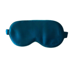 Silk Sleep mask Azure -  Silk Sleep Mask - Forster's Finery Fine Silk Products