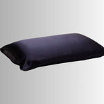 Silk Pillowcase Black (Envelope Style) -  Silk Pillowcase - Forster's Finery Fine Silk Products
