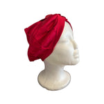Silk Bonnet Wine (Twisted Design) -  Silk Night Cap - Forster's Finery Fine Silk Products