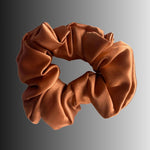 Silk Hair Scrunchie Copper -  Silk Scrunchy - Forster's Finery Fine Silk Products