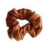 3 Pack Scrunchie Bundle Purple Copper Azure 3.5-4 cm - Silk Scrunchy - Forster's Finery Fine Silk Products