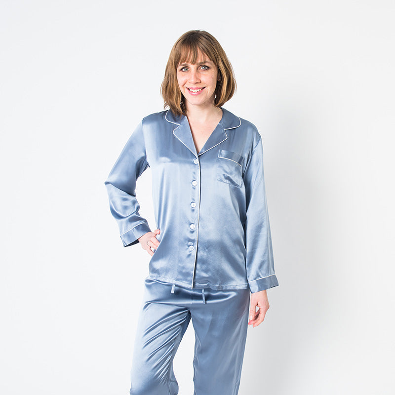  Women's Twilight Pajama Set - Women's Twilight Pajama Set -  -  - Luxurious Fine Silk by Forsters Finery