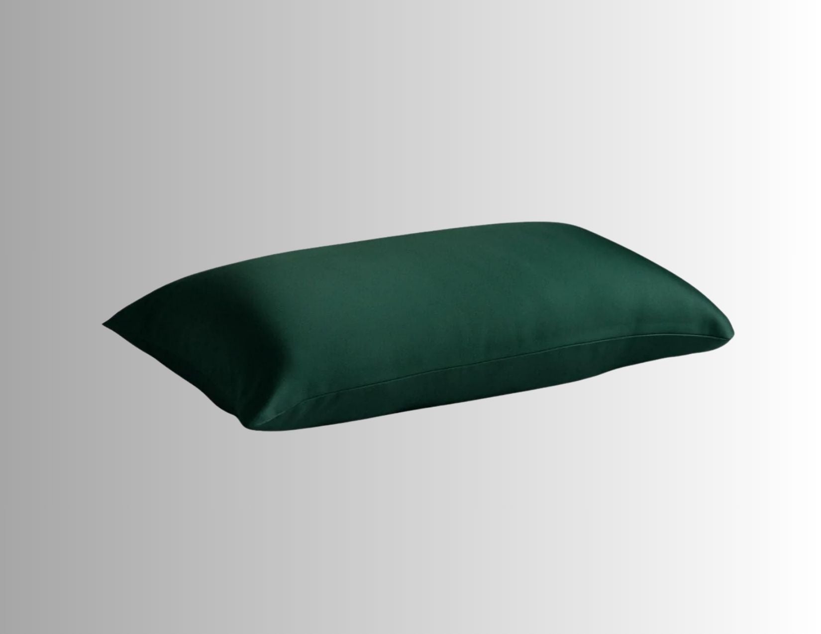Silk Pillowcase Dark Green (Envelope Style) - Silk Pillowcase - Forster's Finery Fine Silk Products