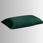 Silk Pillowcase  Dark Green (Envelope Style) -  Silk Pillowcase - Forster's Finery Fine Silk Products