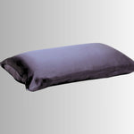 Silk Pillowcase Dark Grey (Envelope Style) -  Silk Pillowcase - Forster's Finery Fine Silk Products