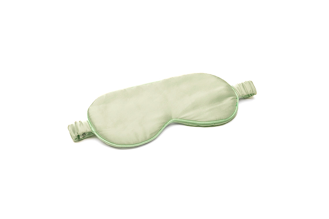 Silk Sleep Mask Mint - Silk Sleep Mask - Forster's Finery Fine Silk Products
