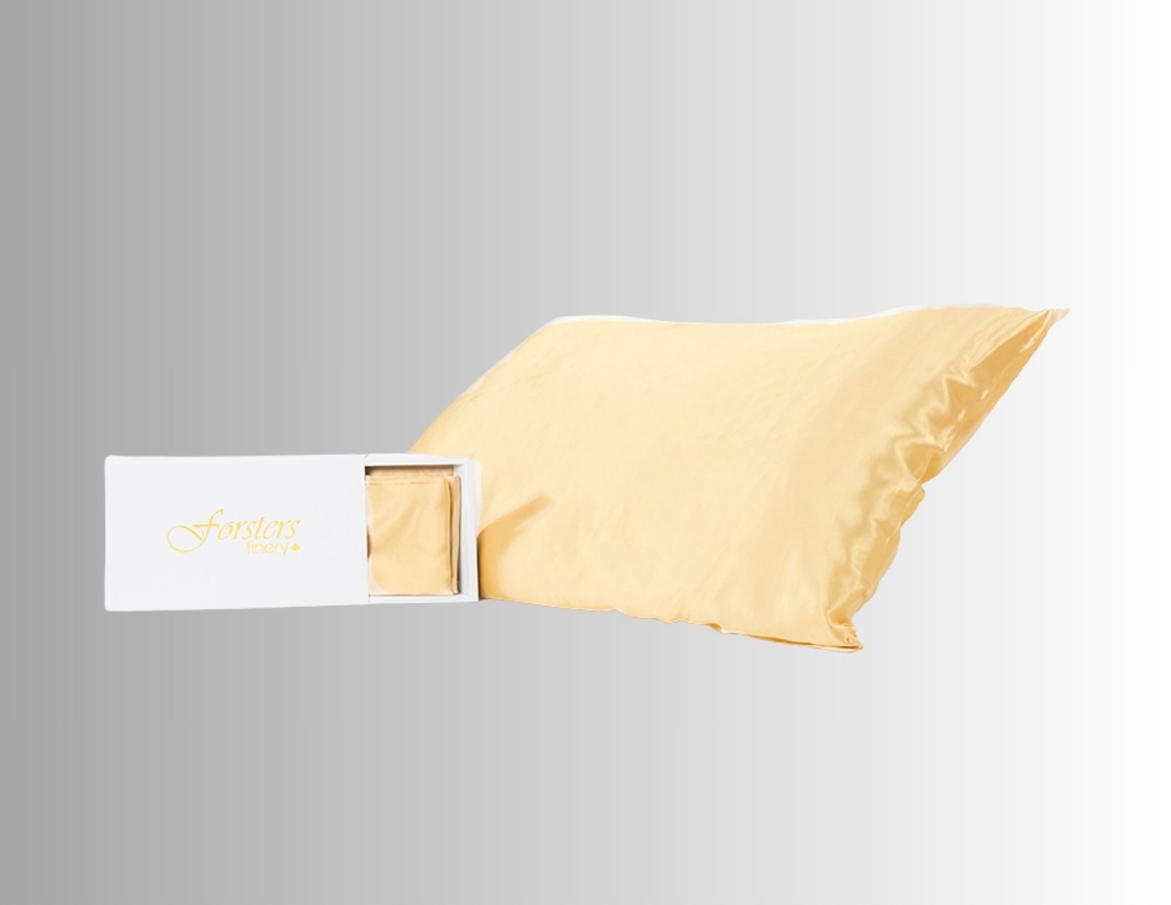 Silk Pillowcase Gold (Envelope Style) - Silk Pillowcase - Forster's Finery Fine Silk Products