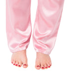 Women's Mulberry Silk Pajama Set Pink -  Silk Pajama - Forster's Finery Fine Silk Products
