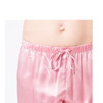 Women's Mulberry Silk Pajama Set Pink -  Silk Pajama - Forster's Finery Fine Silk Products