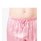 Women's Mulberry Silk Pajama Set Pink - Silk Pajama - Forster's Finery Fine Silk Products