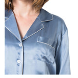 Women's Mulberry Silk Pajama Set Twilight - Silk Pajama - Forster's Finery Fine Silk Products