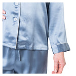 Women's  Mulberry Silk Pajama Set Twilight -  Silk Pajama - Forster's Finery Fine Silk Products