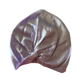 Silk Night Cap/Bonnet (Twisted Design) Lilac - Silk Night Cap - Forster's Finery Fine Silk Products