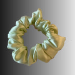 Silk Hair Scrunchie Lime -  Silk Scrunchy - Forster's Finery Fine Silk Products