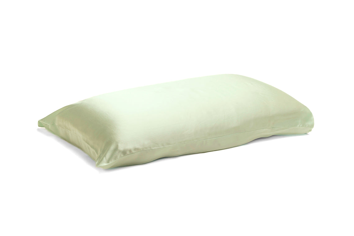 Mulberry Silk Pillowcase Mint - Silk Pillowcase - Forster's Finery Fine Silk Products