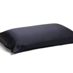  Navy Blue Silk Pillowcase - Standard - FF-Pillowcase-Standard-Navy -  - Luxurious Fine Silk by Forsters Finery