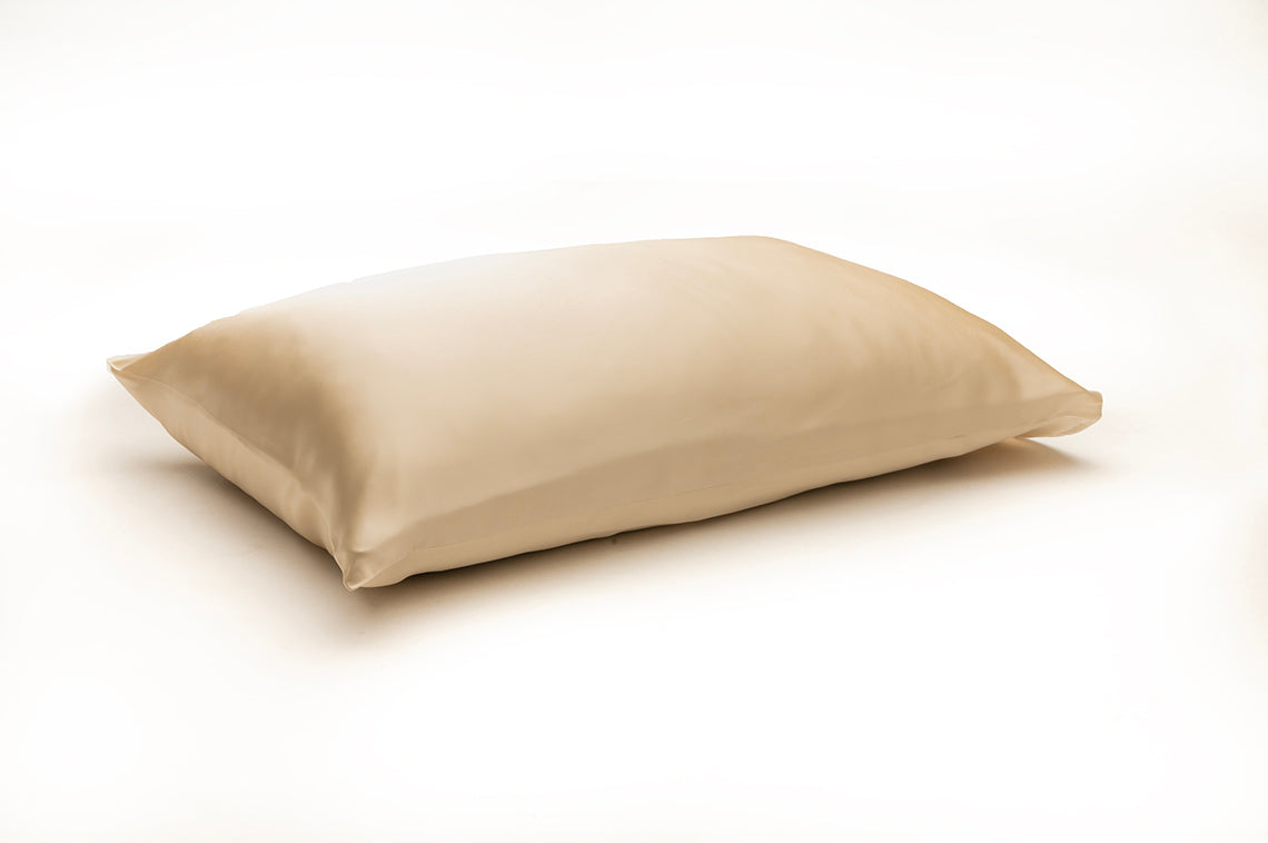 Mulberry Silk Pillowcase Champagne - Silk Pillowcase - Forster's Finery Fine Silk Products