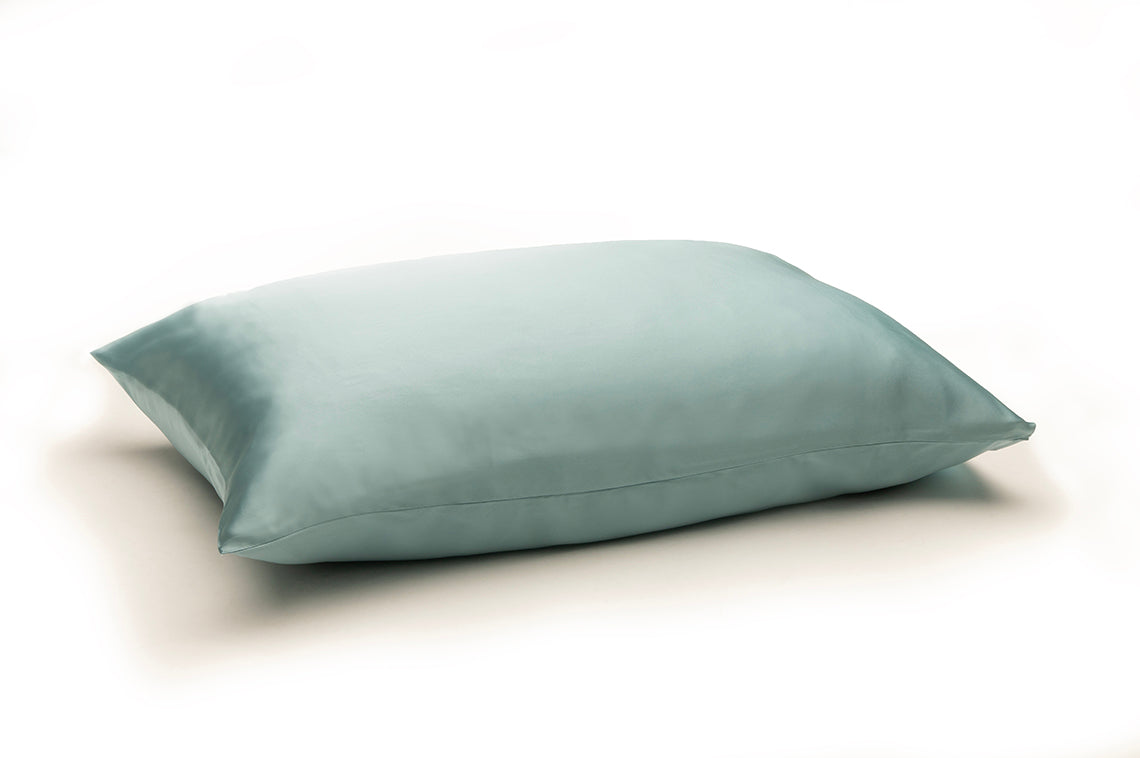  Teal Silk Pillowcase - Teal Silk Pillowcase -  -  - Luxurious Fine Silk by Forsters Finery