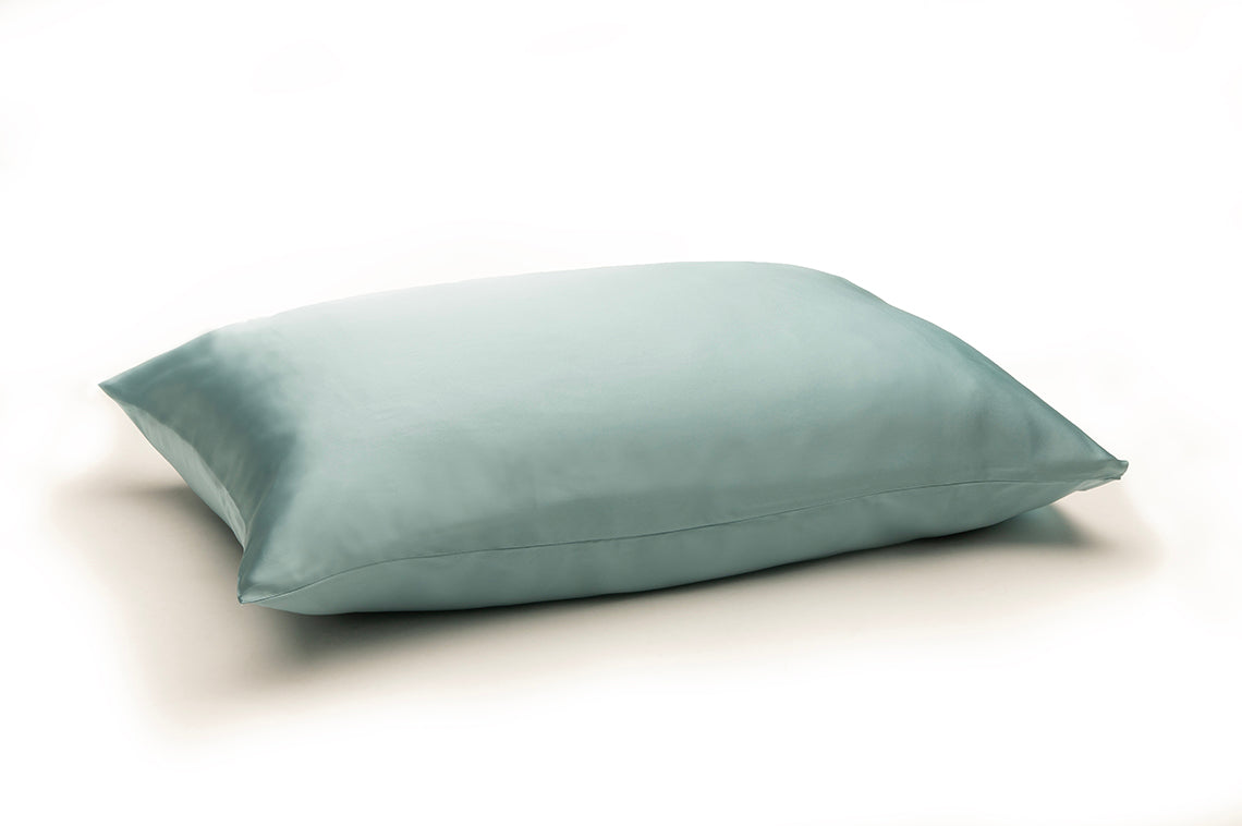 Mulberry Silk Pillowcase Sage - Silk Pillowcase - Forster's Finery Fine Silk Products