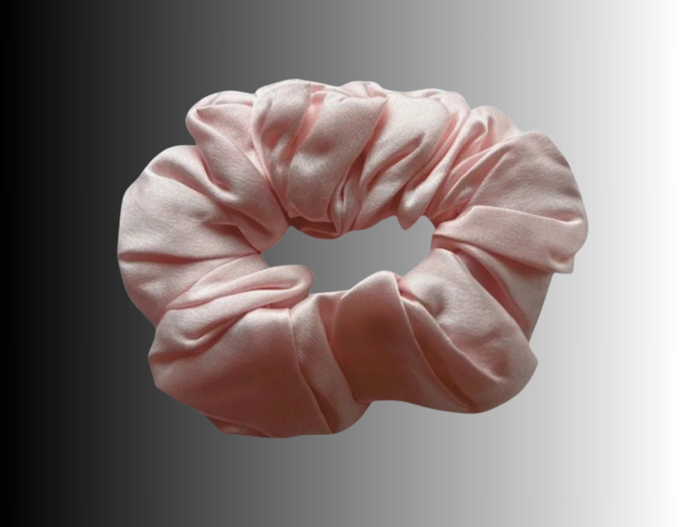 Silk Hair Scrunchie Pink - Silk Scrunchy - Forster's Finery Fine Silk Products