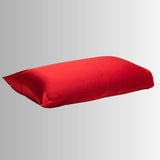 Silk Pillowcase Red (Envelope Style) - Silk Pillowcase - Forster's Finery Fine Silk Products