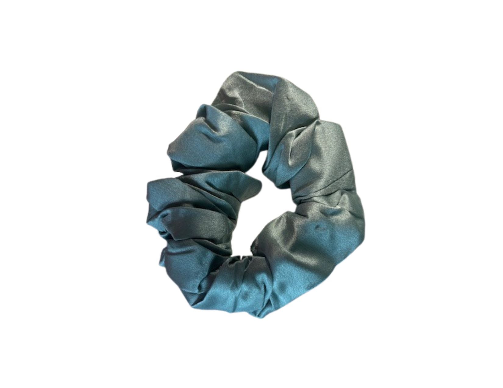 Silk Hair Scrunchie Sage - Silk Scrunchy - Forster's Finery Fine Silk Products