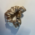 Silk Hair Scrunchie Sand -  Silk Scrunchy - Forster's Finery Fine Silk Products