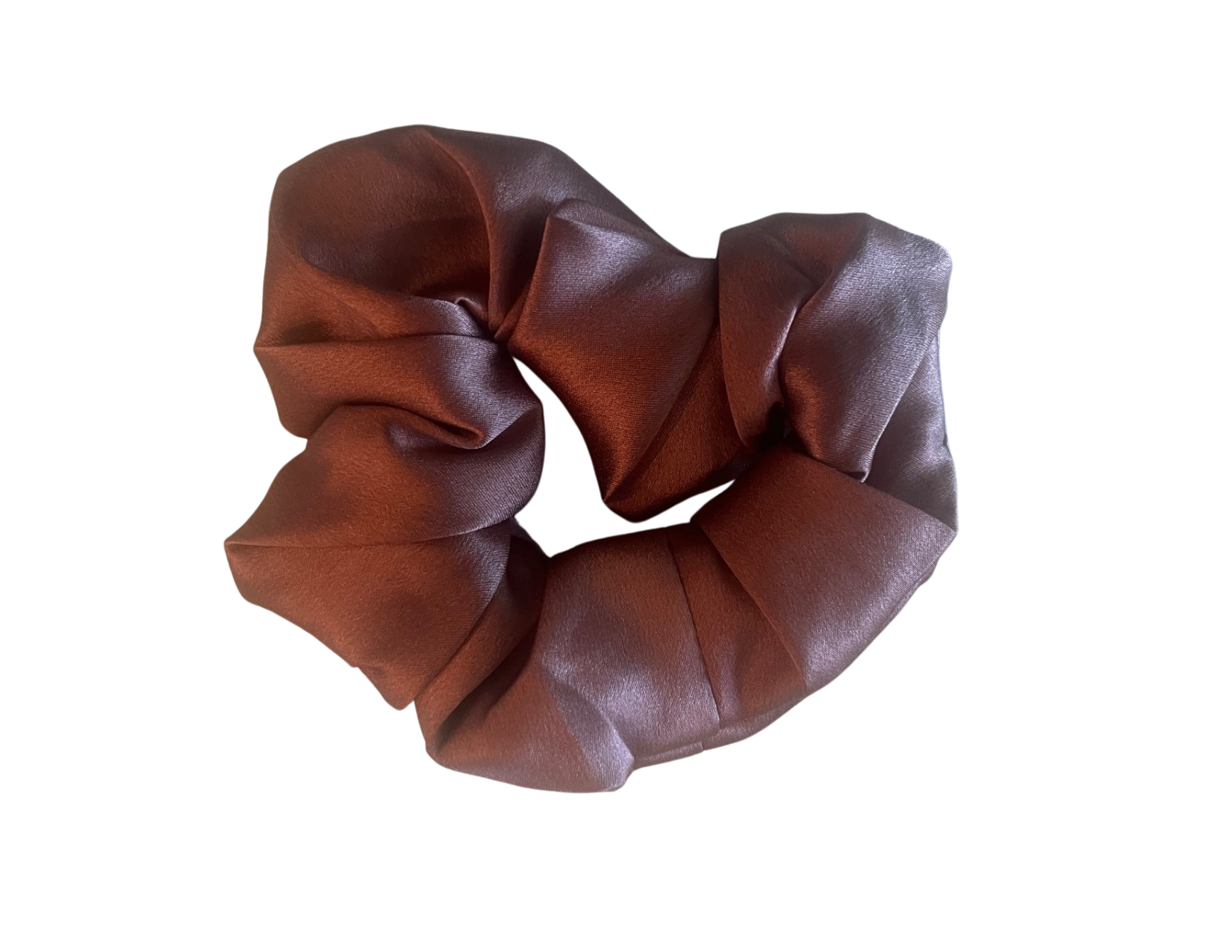 Silk Hair Scrunchie Coffee - Silk Scrunchy - Forster's Finery Fine Silk Products