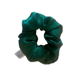 Silk Hair Scrunchy Dark Green - Silk Scrunchy - Forster's Finery Fine Silk Products