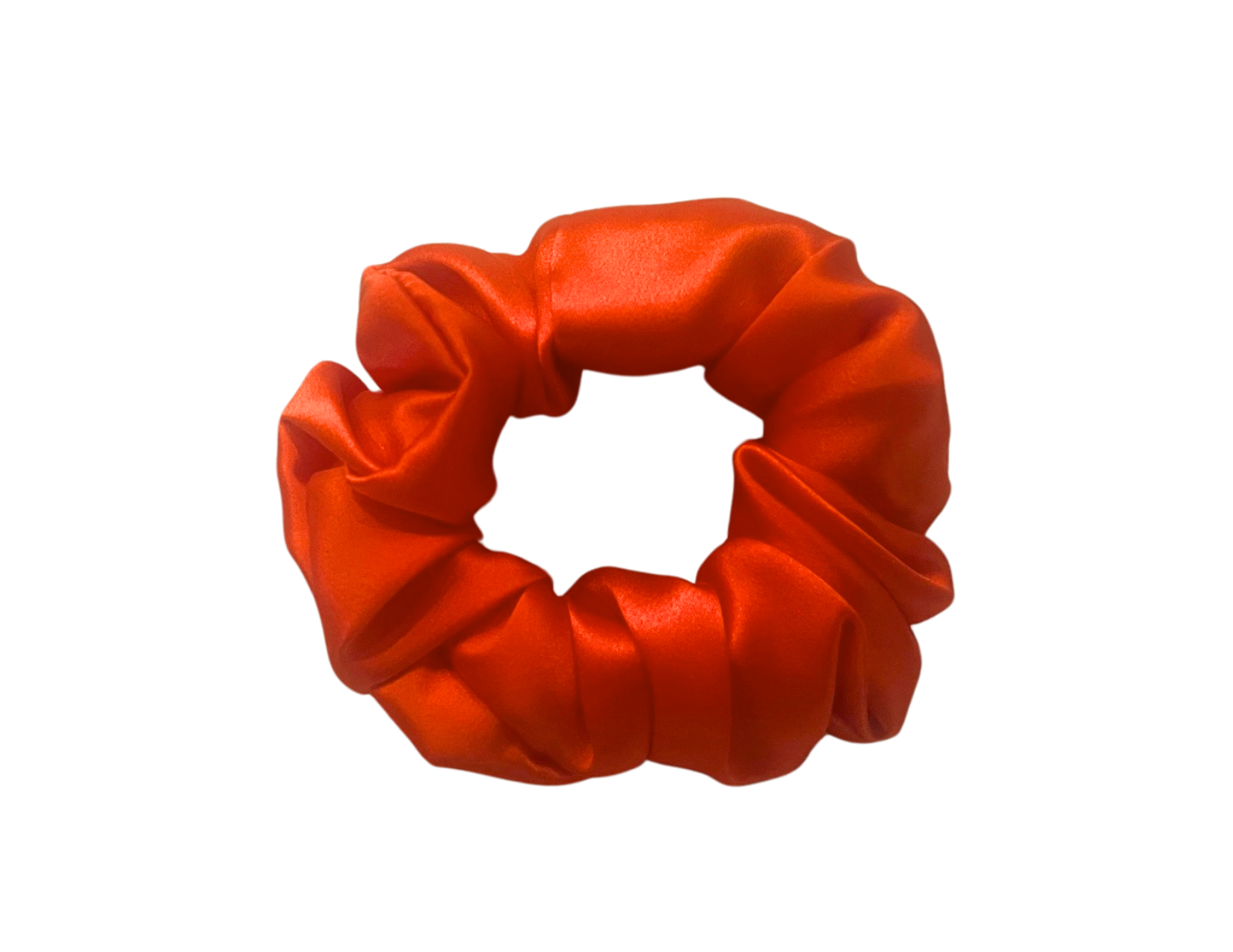 Silk Hair Scrunchie Lava - - Forster's Finery Fine Silk Products