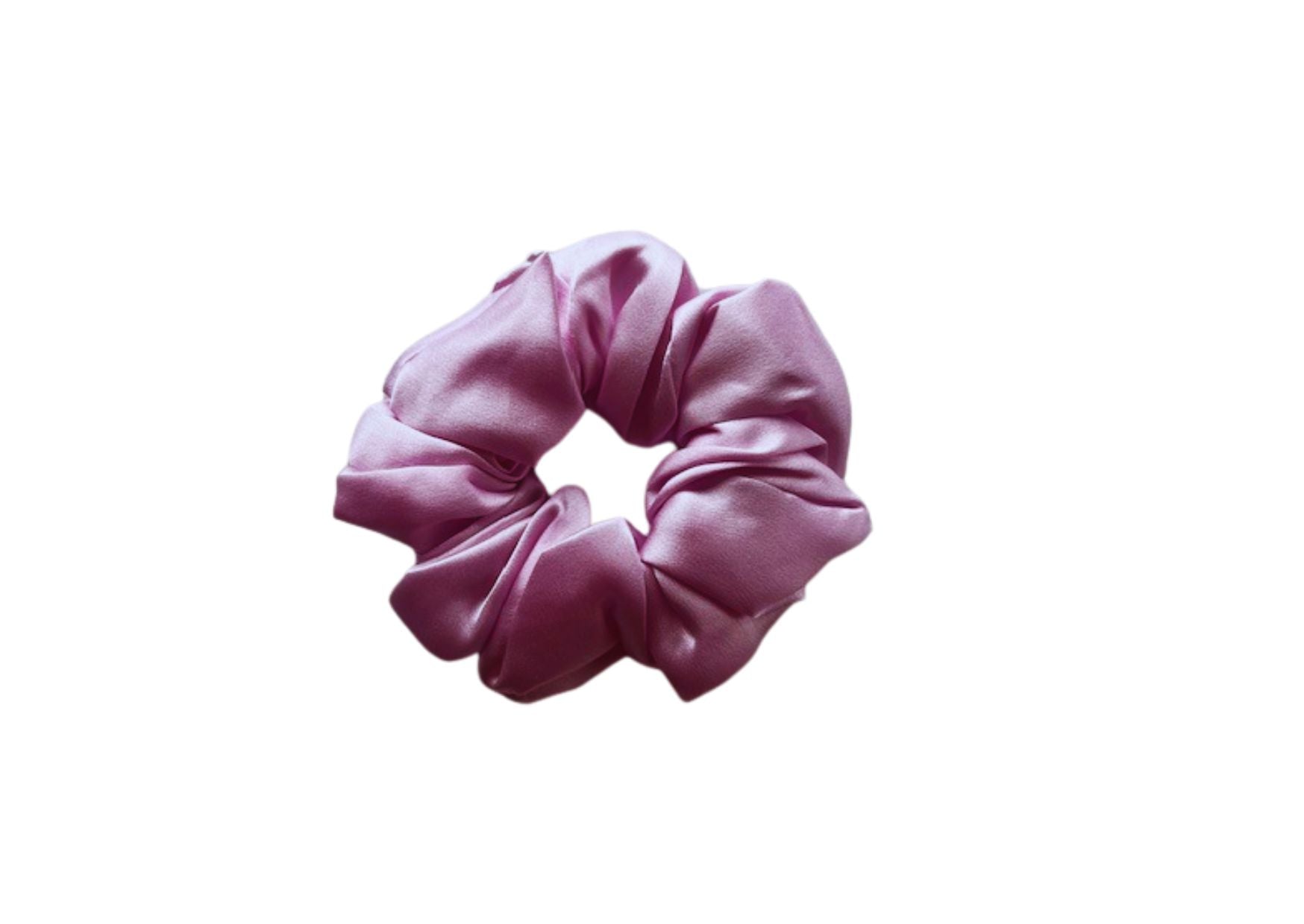 Silk Hair Scrunchie Lilac - Silk Scrunchy - Forster's Finery Fine Silk Products
