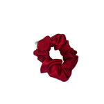 Wine Silk Hair Scrunchie -  Silk Scrunchy - Forster's Finery Fine Silk Products