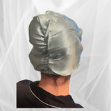 Sage Double Silk Bonnet - Silk Night Cap - Forster's Finery Fine Silk Products