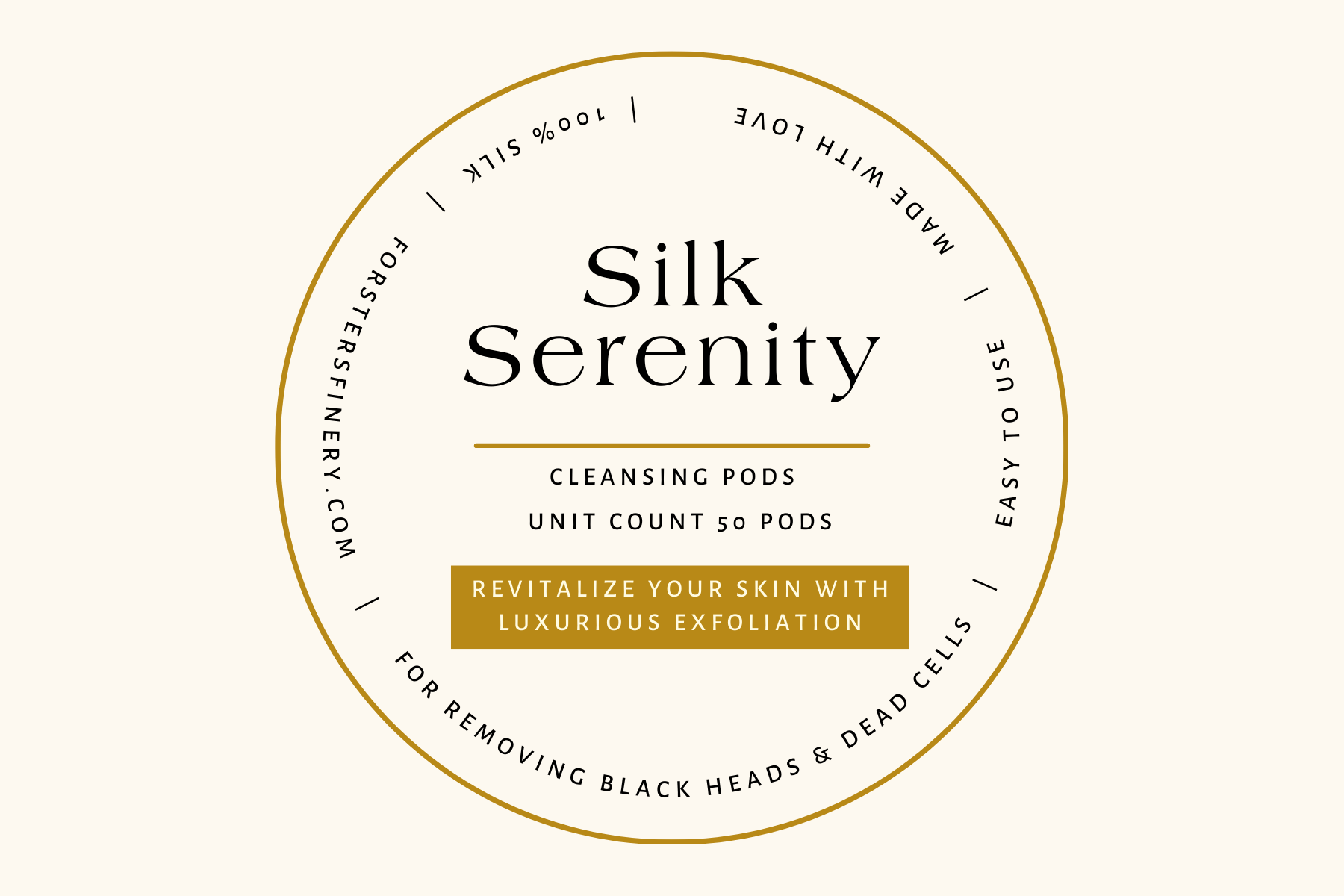 Silk Serenity Exfoliating Pods -  Silk cocoons - Forster's Finery Fine Silk Products