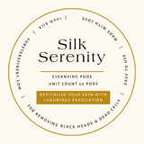 Silk Serenity Exfoliating Pods -  Silk cocoons - Forster's Finery Fine Silk Products