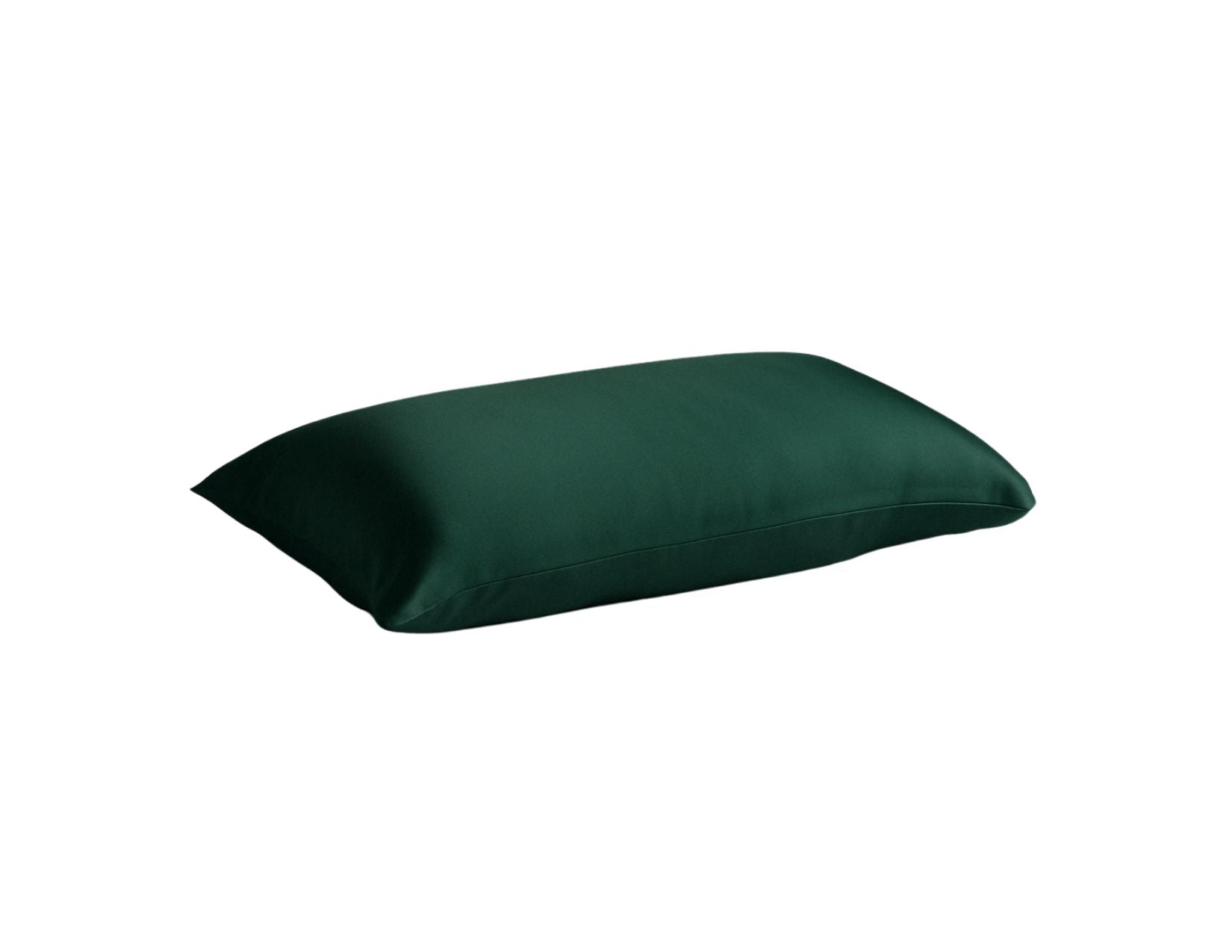 Mulberry Silk Pillowcase Envelope Style Dark Green - Silk Pillowcase - Forster's Finery Fine Silk Products