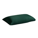 Mulberry Silk Pillowcase Envelope Style Dark Green -  Silk Pillowcase - Forster's Finery Fine Silk Products