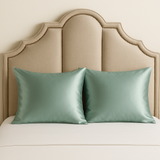 Mulberry Silk Pillowcase Envelope Style Sage - Silk Pillowcase - Forster's Finery Fine Silk Products