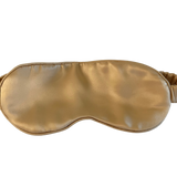Silk Sleep Mask Gold - Sleep Masks - Forster's Finery Fine Silk Products