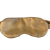 Silk Sleep Mask Gold -  Sleep Masks - Forster's Finery Fine Silk Products