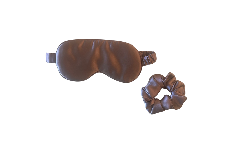 Silk Sleep Mask Mauve - Sleep Masks - Forster's Finery Fine Silk Products