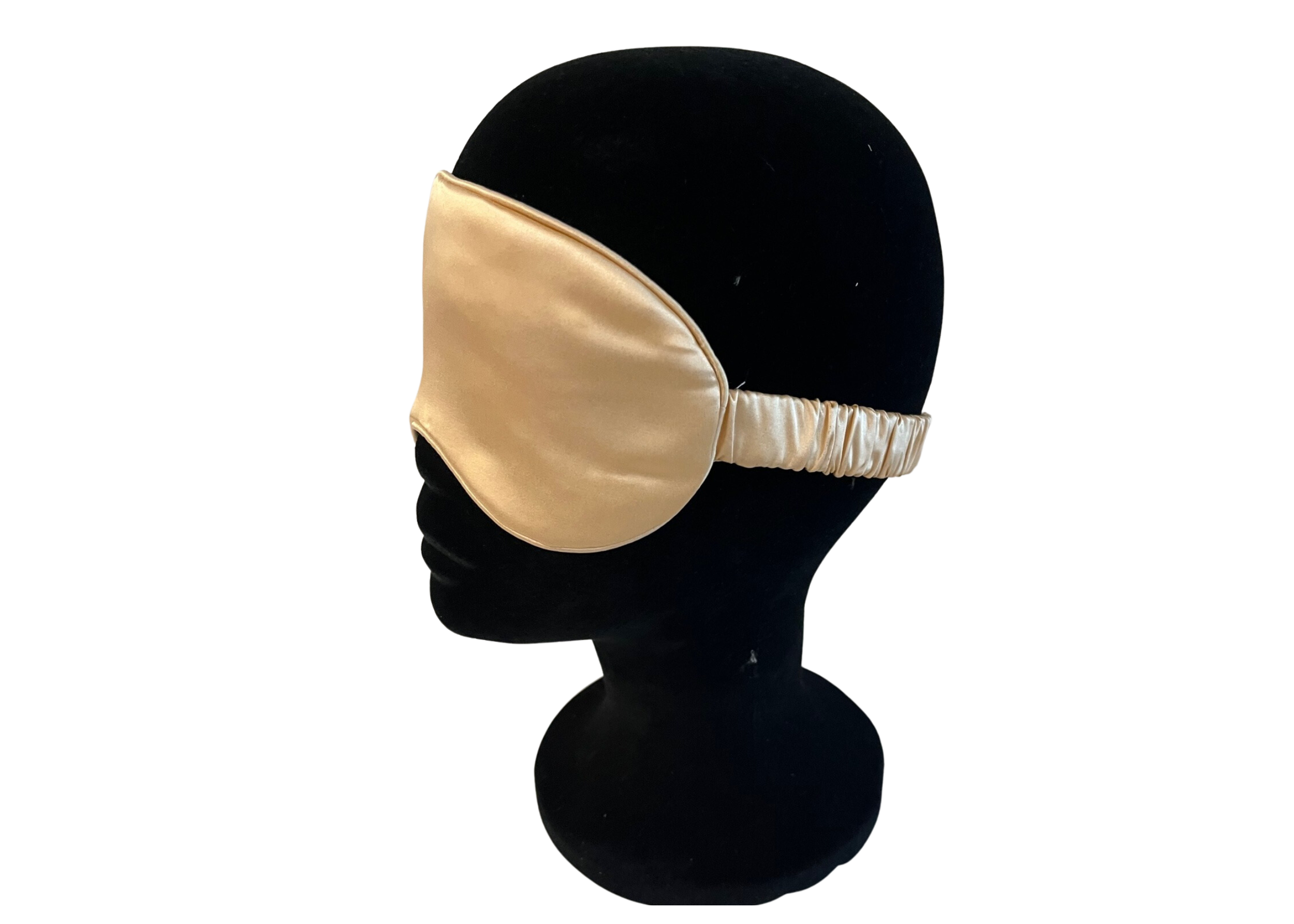 Silk Sleep Mask Gold - Sleep Masks - Forster's Finery Fine Silk Products