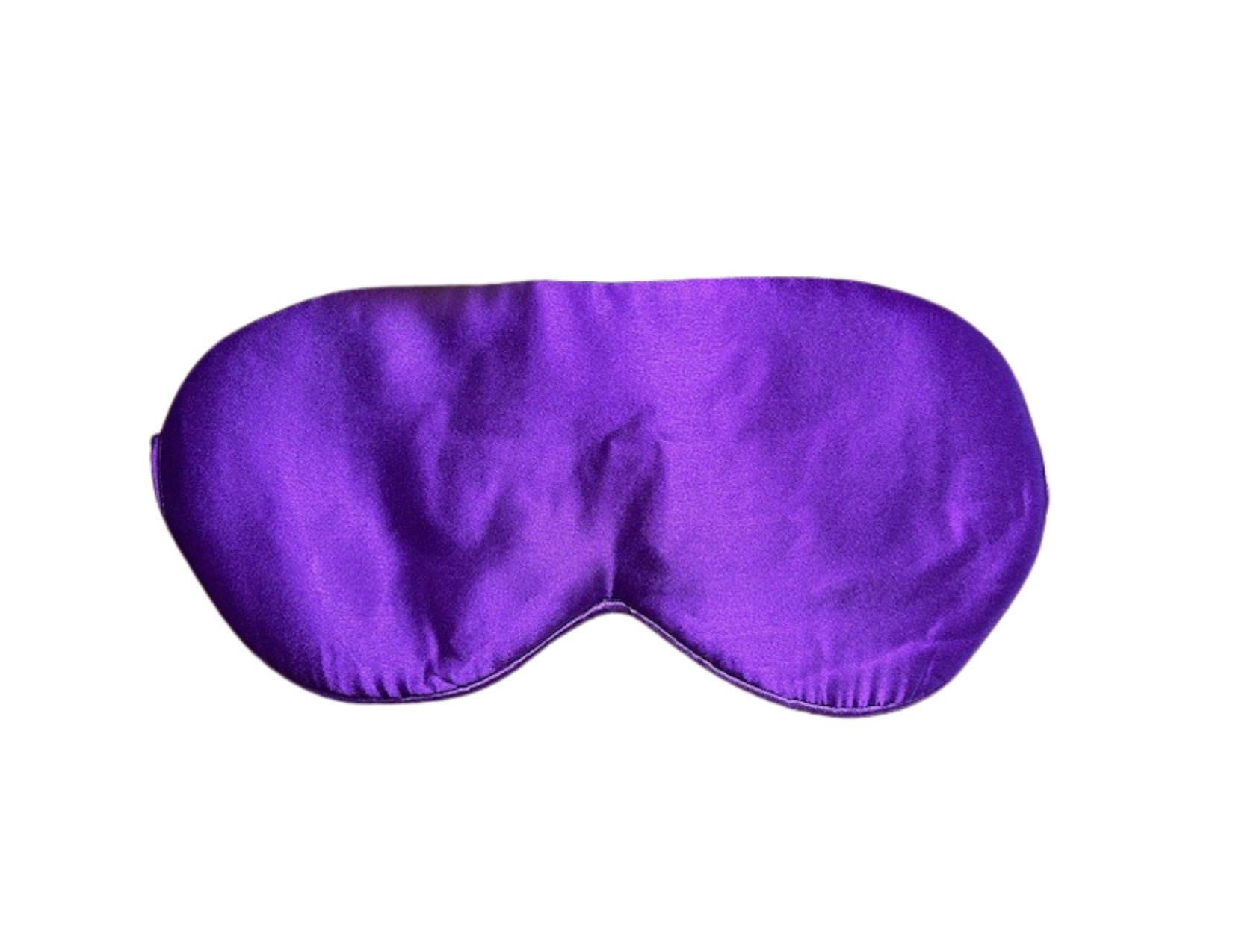 Silk Sleep Mask Purple - Sleep Masks - Forster's Finery Fine Silk Products