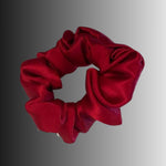 Silk Hair Scrunchie Wine -  Silk Scrunchy - Forster's Finery Fine Silk Products