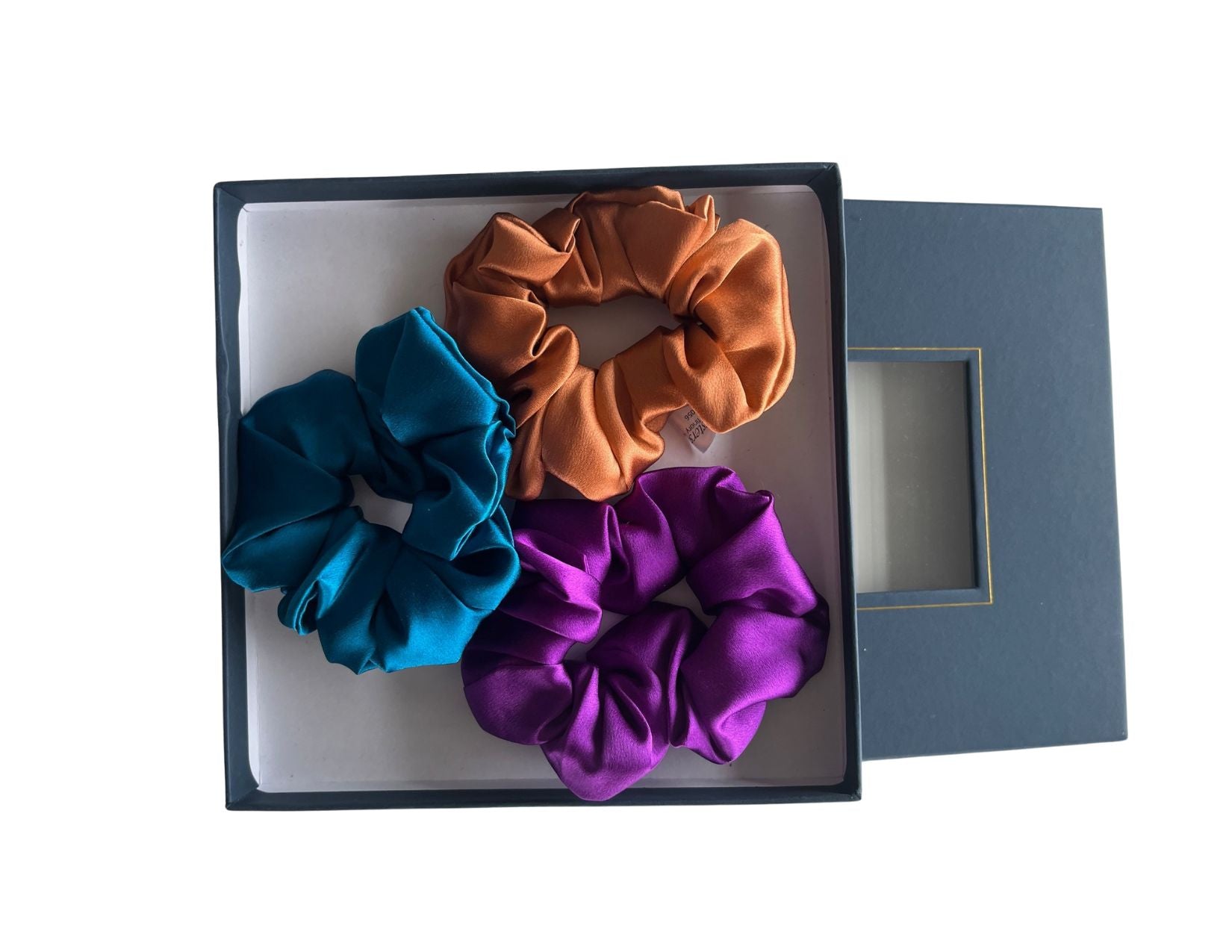 Silk Hair Scrunchie Copper - Silk Scrunchy - Forster's Finery Fine Silk Products