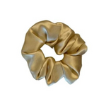 Silk Hair Scrunchie Gold -  Silk Scrunchy - Forster's Finery Fine Silk Products